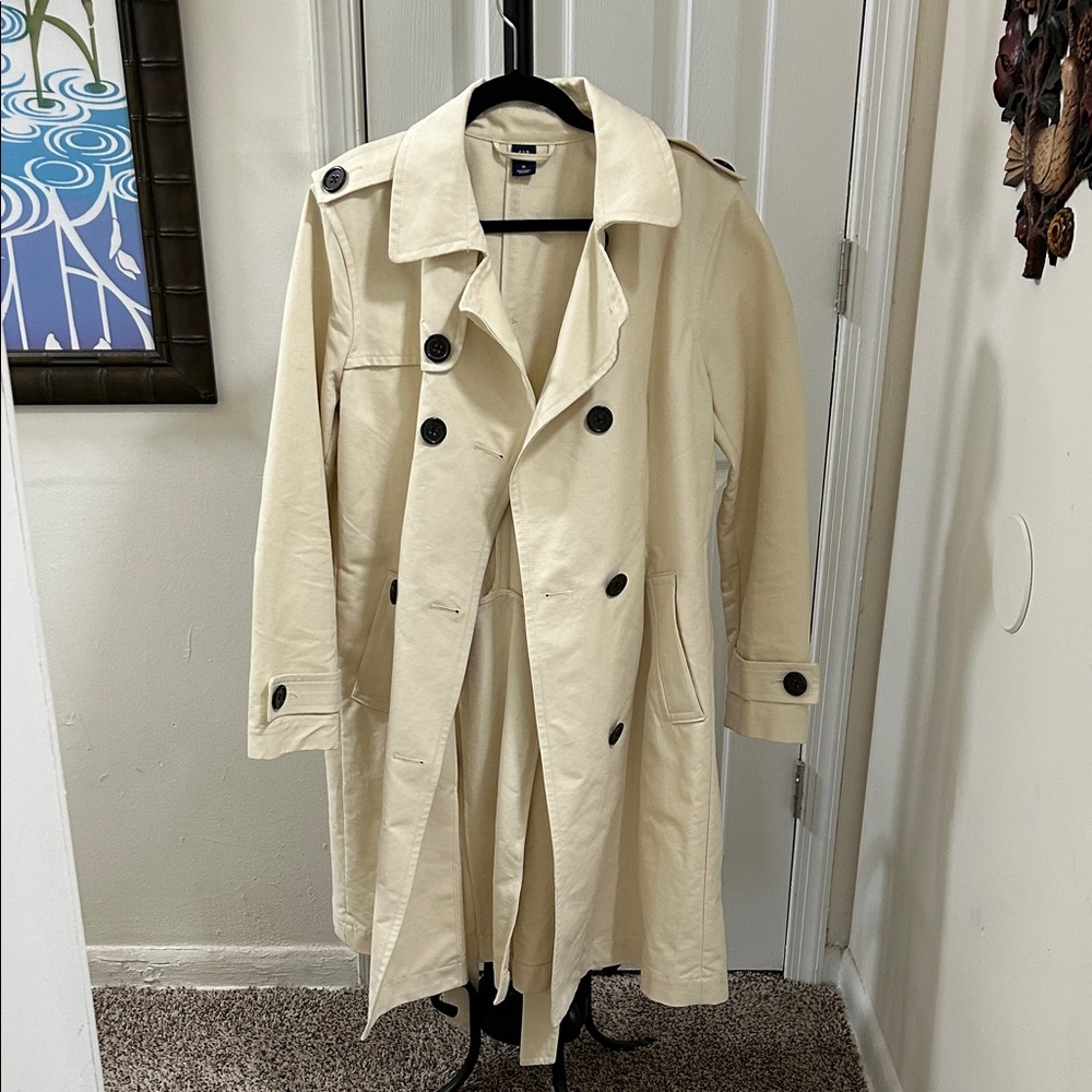 Gap 2004 Classic Beige Trench Coat